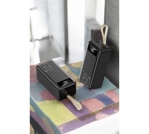 Powerbank 60.000 MAH 4 Portlu Uzun Şarj Süreli Dijital Göstergeli