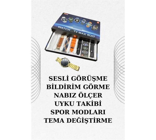 Seti Bluetooth Kulaklık Ucuz Kaliteli Yeni Nesil Akıllı Saat