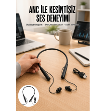 Yeni Nesil Bluetooth Kulaklık Kablolu Kulak İçi Dijital Göstergeli