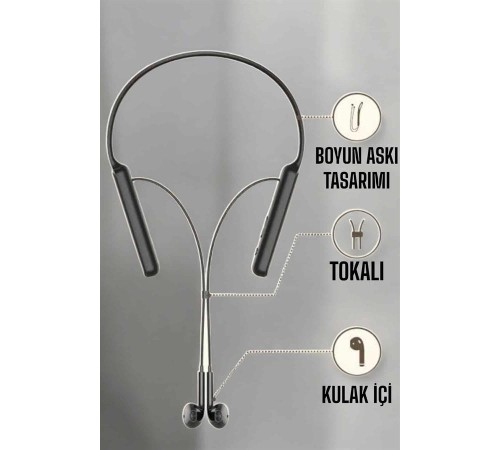 Mikrofonlu Kablolu Bluetooth Kulaklık Yeni Nesil Yüksek Ses Kaliteli