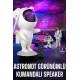 Çocuklara Özel Projeksiyon Astronot Lamba Speaker Sevimli