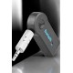 Kablosuz Bluetooth Aux Araç Kiti Siyah Hafıza Kartlı