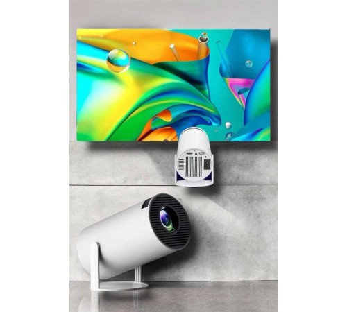 130 İnç Geniş Ekran ve 4K Destekli Full HD Projeksiyon Cihazı