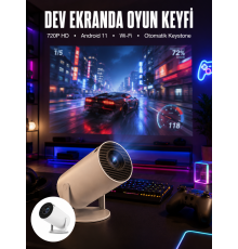 HDMI ve Full HD Teknolojili 160 ANSI Lümen Kablosuz Projeksiyon Yeni Nesil
