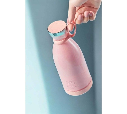 Bardak Blender Smoothie Meyve Sıkacağı Şarjlı Cam Taşınabilir