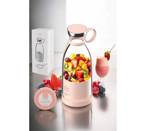 El Blender Taşınabilir Meyve Blender Şarj Edilebilir Taşınabilir Blender Elektrikli