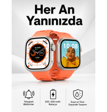 Akıllı Saat GPS, Sağlık Ve Uyku Takibi Arama Cevaplayan Bluetooth Bağlantılı (Kopya)