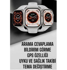 Akıllı Saat Nabız Ölçebilen Yeni Nesil GPS ve Adımsayar Özelliği