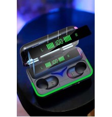 Powerbank Özellikli Kablosuz Bluetooth Kulaklık RGB Işıklı