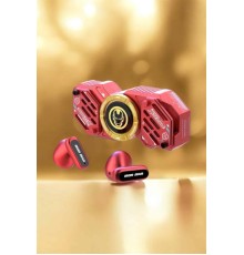 Kırmızı Kablosuz Bluetooth Kulaklık Stres Çarklı Kulaklığı
