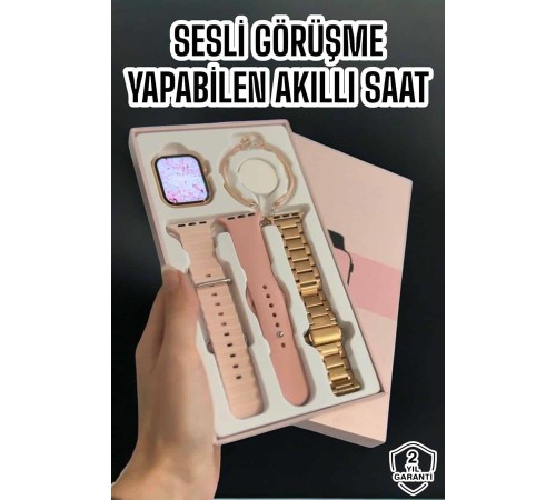Akıllı Saat Bluetooth Bağlantılı Aksesuar Hediyeli GPS Takibi
