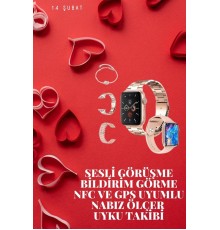 Sevgiliye Özel Yeni Nesil Akıllı Saat Çiftlere Özel Kampanya Çift Saatleri