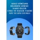 Akıllı Saat ve Kulaklık Seti Dokunmatik Ekran 5.0 Bluetooth Bağlantılı Sesli Görüşme