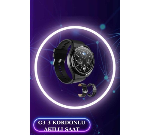 Akıllı Saat ve Kulaklık Seti Dokunmatik Ekran 5.0 Bluetooth Bağlantılı Sesli Görüşme