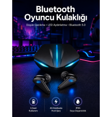 Kablosuz Bluetooth Bağlantılı Kulaklık ve Dokunmatik Ekran Akıllı Saat Arama Cevaplama