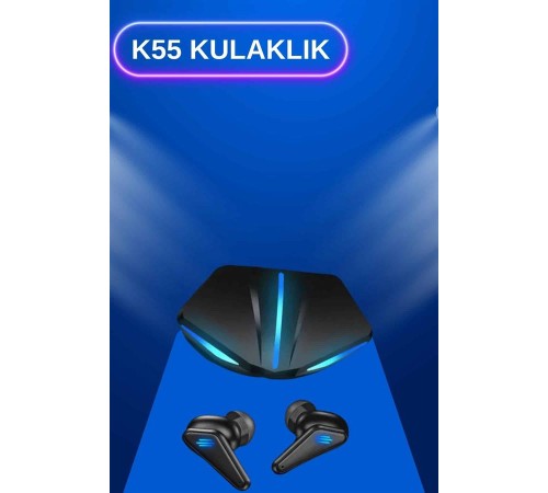Kablosuz Bluetooth Bağlantılı Kulaklık ve Dokunmatik Ekran Akıllı Saat Arama Cevaplama