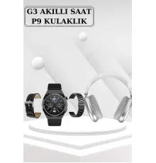 Yeni Nesil Sesli Görüşme Akıllı Saat ve Powerbank Çoklu Şarj Girişli Bluetooth Kulaklık Nabız Ölçer