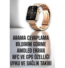 Akıllı Saat Adımsayar, Nabız Takibi ve GPS Destekli Kadınlara Özel