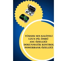 Yeni Nesil Kaliteli Akıllı Saat ve Kablosuz Bluetooth Kulaklık Yüksek Ses Kaliteli