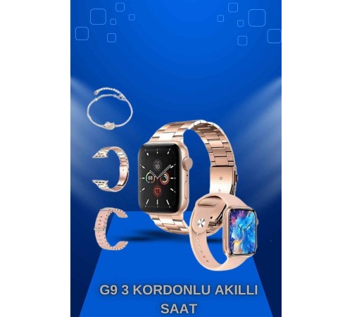 Yeni Nesil Kaliteli Akıllı Saat ve Kablosuz Bluetooth Kulaklık Yüksek Ses Kaliteli