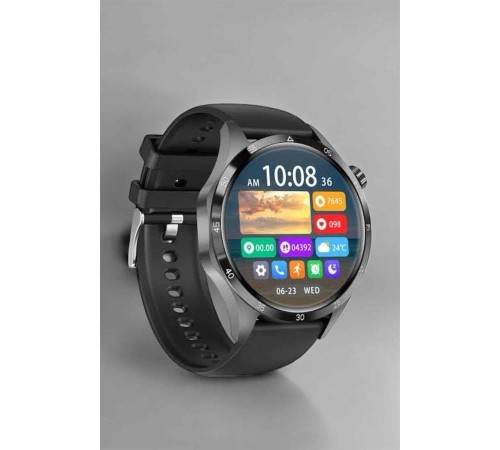 Akıllı Saat Metal Kordonlu GPS ve NFC Uyumlu Arama Cevaplayan