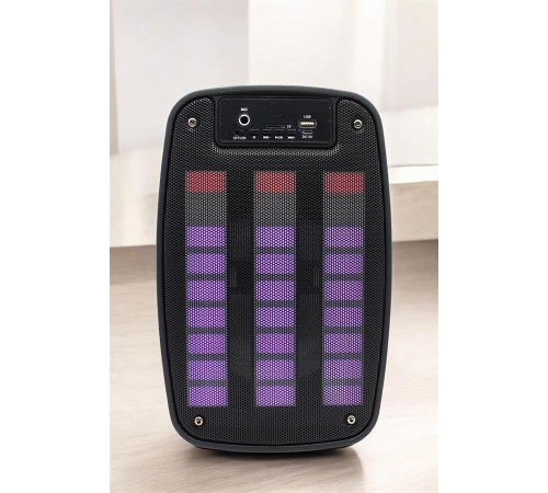 Bluetooth Hoparlör Mikrofonlu Speaker Taşınabilir Şarjlı