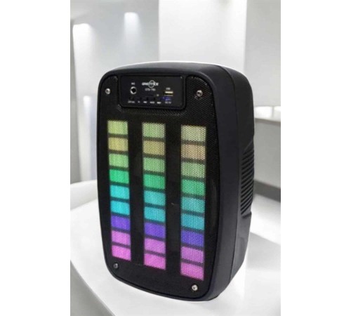 Bluetooth Hoparlör RGB Işıklı USB SD Kart Girişli Taşınabilir