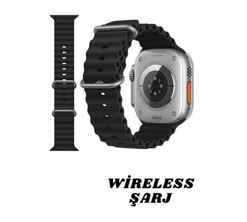 Akıllı Saat Bluetooth Bağlantılı NFC ve GPS Uyumlu Nabız Ölçer Sesli Görüşme