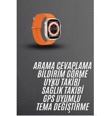 Akıllı Saat Arama Cevaplayan Bildirim Görme Yeni Nesil Bluetooth Bağlantılı