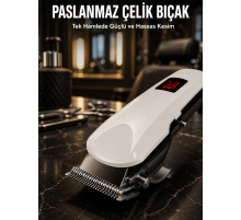 Tıraş Makinesi Uzun Ömürlü Batarya, Keskin Bıçaklar ve Profesyonel Yeni Nesil