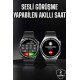 Akıllı Saat Nabız Sensörlü Bildirim Görebilen Spor Modları GPS Takibi