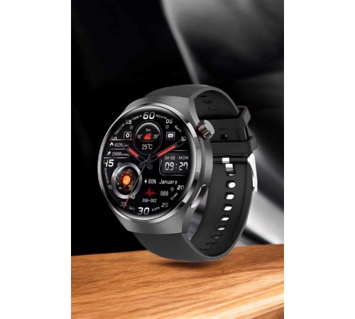 Akıllı Saat Nabız Sensörlü Bildirim Görebilen Spor Modları GPS Takibi