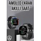 Akıllı Saat Bluetooth Bağlantılı Amoled Ekran Uyku ve Sağlık Takibi
