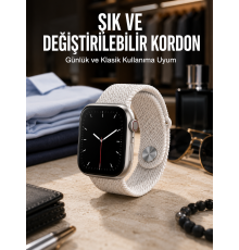 Yeni Nesil Akıllı Saat Arama Cevaplama GPS Takibi Adımsayar NFC Özelliği