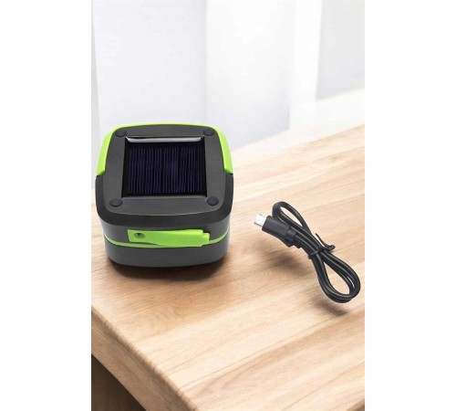 Güneş Enerjili Led Lamba Kamp Lambası Katlanabilir Lamba USB Şarjlı