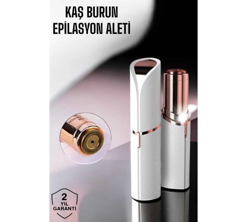 Taşınabilir ve Şık Yüz Kaş Epilatörü Hassas Ciltlere Özel