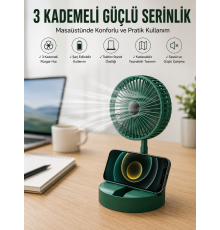 Masaüstü Taşınabilir Mini Soğutucu Vantilatör