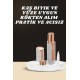 KAŞ BIYIK VE YÜZ EPİLASYON ALETİ VE TİTREŞİMLİ YÜZ TEMİZLEME MASAJ ALETİ İKİLİ SET