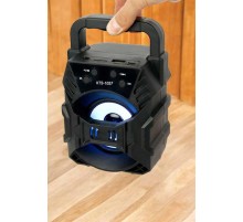 Işıklı Bluetooth Hoparlör Müzik ve Renkli Işık Taşınabiilir
