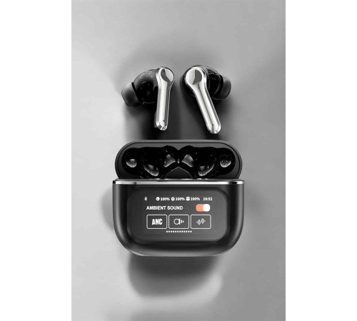 Yeni Nesil Bluetooth Kulaklık Ekranlı Yüksek Ses Kaliteli Uzun Şarj Süreli
