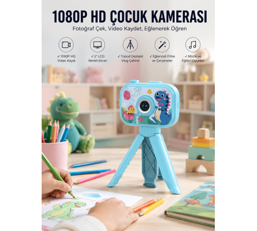 LF-Y6 AYAKLI ÇOCUK KAMERASI