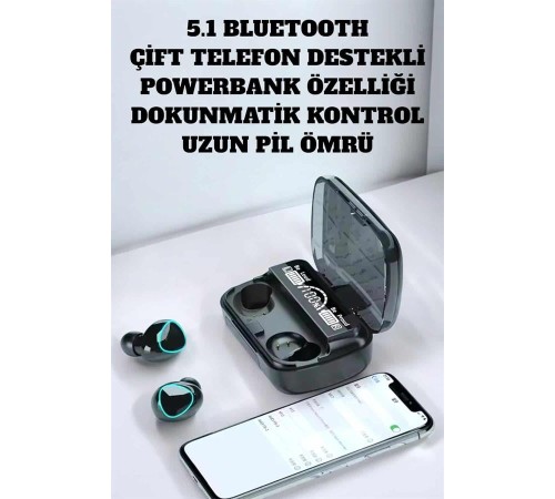 Extra Bass ve HD Ses ile Üstün Bluetooth 5.3 Kablosuz Kulaklık