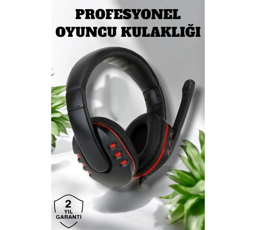 Yüksek Ses Kalitesi ve Aktif Gürültü Engelleme Özellikli Kablolu Mikrofonlu Kulaklık