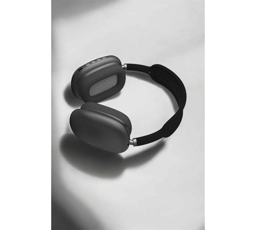 P9 Plus Hi-fi Ses Kalitesi Ayarlanabilir Mikrofonlu Bluetooth Kulaklık Siyah