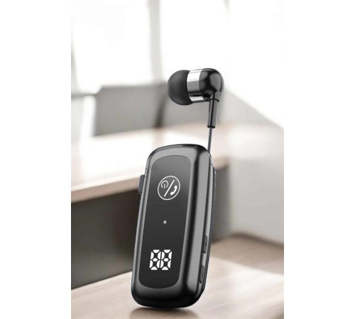Kablolu Bluetooth Kulaklık Kulak İçi Stereo Mikrofonlu Dijital Göstergeli
