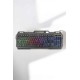 Klavyesi Q Klavye RGB Işıklı Mouse Hediyeli