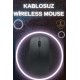 Profesyonel Mouse Wireless Faresi Bluetooth Bağlantılı