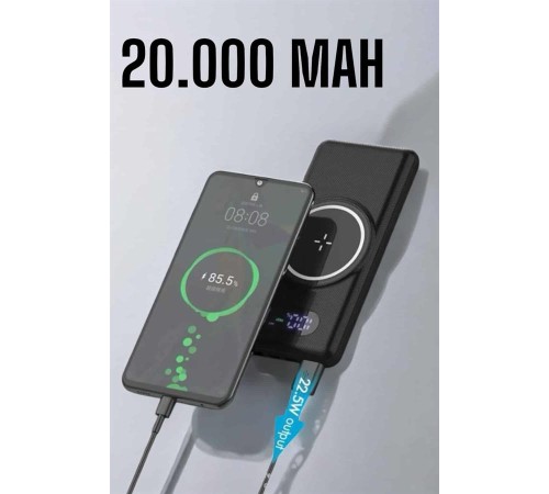 Powerbank Taşınabilir 10.000 Mah Hızlı Şarj Dijital Göstergeli