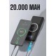 Powerbank Taşınabilir 10.000 Mah Hızlı Şarj Dijital Göstergeli