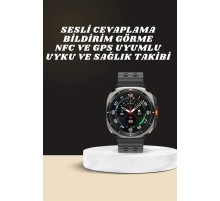Akıllı Saat Amoled Ekran Bluetooth Bağlantılı Sağlık Takibi GPS Uyumlu